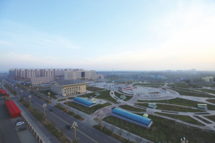 头屯河农场鸟瞰图