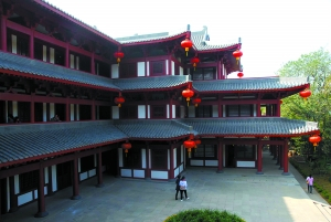 中国刘禹锡纪念馆一角