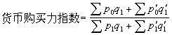 货币购买力 