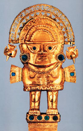 古印加文明金属加工制品