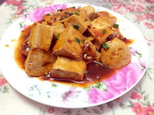 豆豉烧豆腐