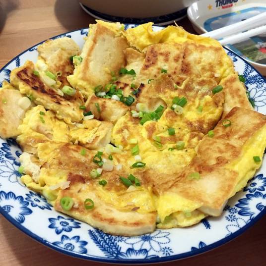 鸡蛋煎豆腐
