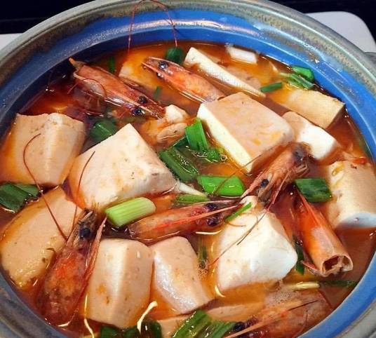 虾头烧豆腐