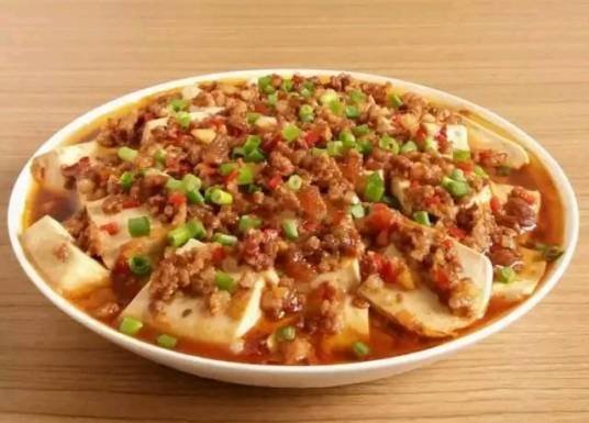西葫芦肉末豆腐