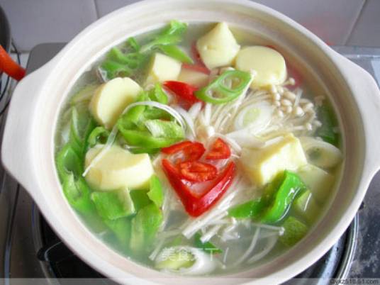 熘豆腐汤