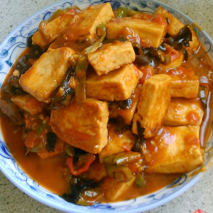 鱼香豆腐