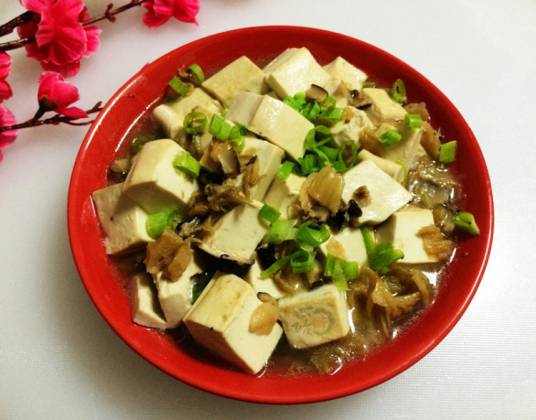 津冬菜烧豆腐