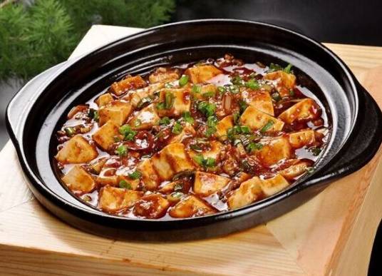 麻婆牛筋豆腐