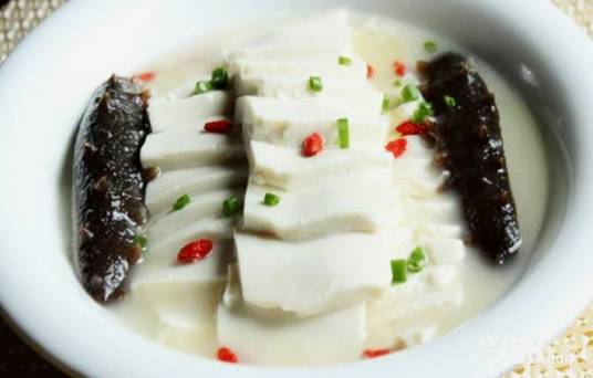 豆腐海参煲