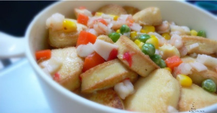 海鲜豆腐煲