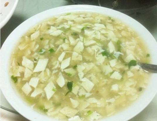 苏北农家豆腐羹