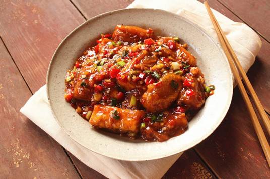 鱼香嫩豆腐