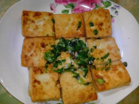 香煎酿豆腐