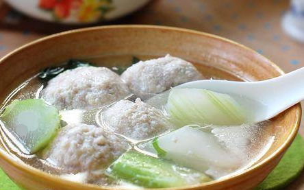豆腐元子棒菜汤