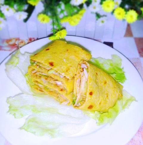 双味玉米煎饼