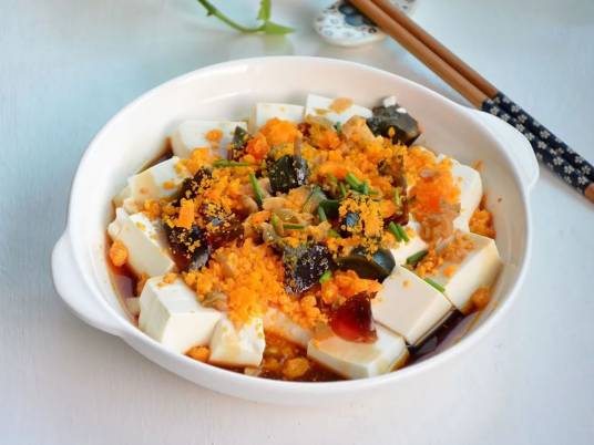 蛋拌豆腐