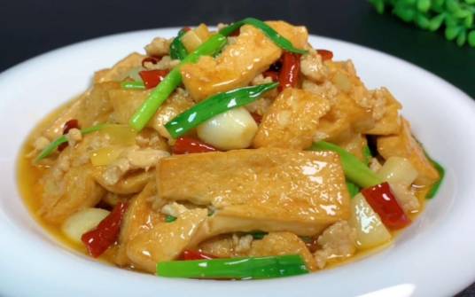 家常煎豆腐