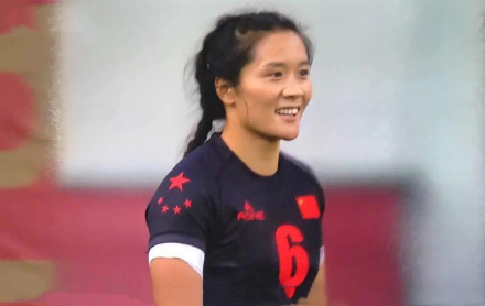 王婉钰参加东京奥运会七人制橄榄球比赛