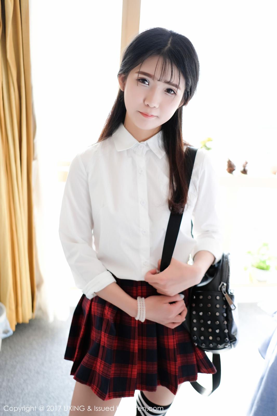 优星馆性感美女可爱的小叶子学生装童颜巨乳私房照 优星馆性感美女可爱的小叶子学生装童颜巨乳私房照