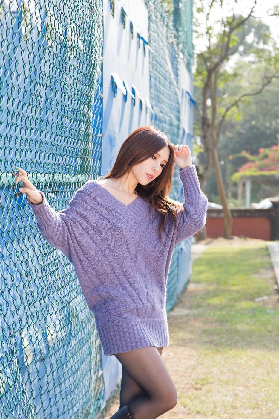 台湾大眼美女正妹张齐郡JULIE娇好面容黑丝美腿踏青外拍 台湾大眼美女正妹张齐郡JULIE娇好面容黑丝美腿踏青外拍