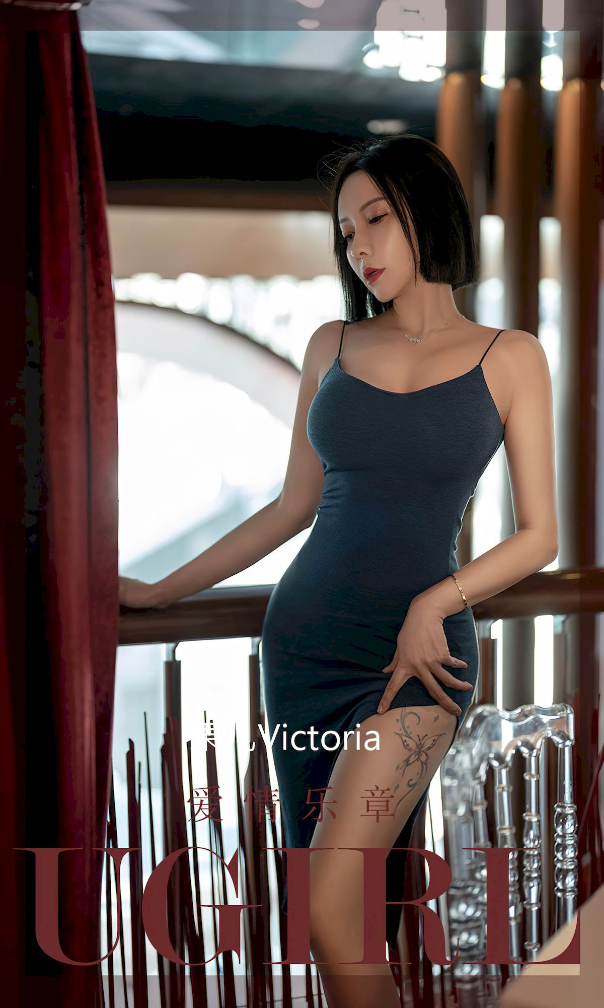 果儿Victoria吊带长裙爱情乐章主题性感写真 果儿Victoria吊带长裙爱情乐章主题性感写真