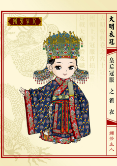 大明皇后衣冠
