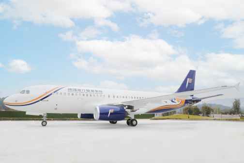 空客A320实体飞机