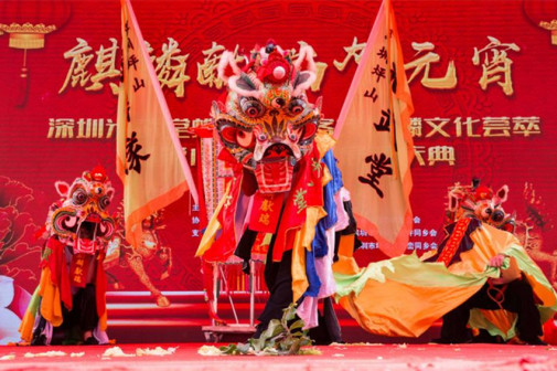 客家民俗活动现场图