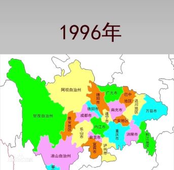 行政划分示意图