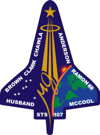 STS 107任务标志