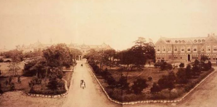 1912年，东京大学正门大路