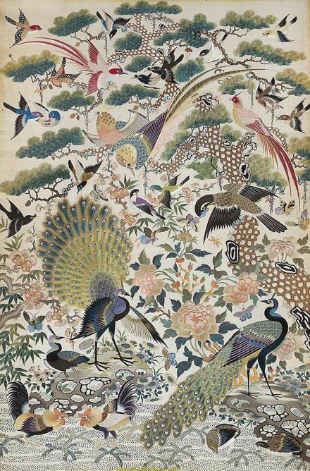 花鸟绣