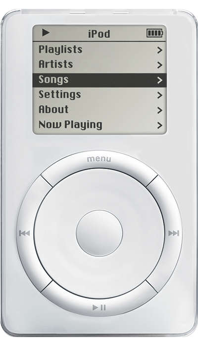 iPod（滚动式转盘）和 iPod（触摸式转盘）