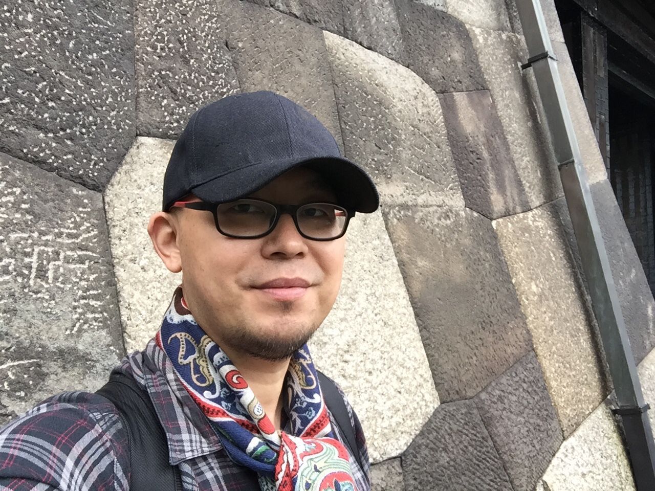 孙钦敏在日本皇居