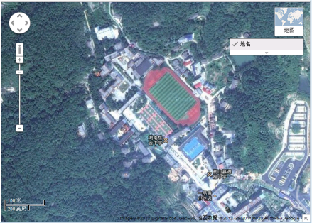 岳云中学卫星云图