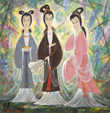 《仕女图》林风眠