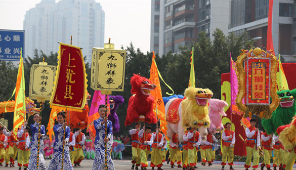 客家民俗活动现场图