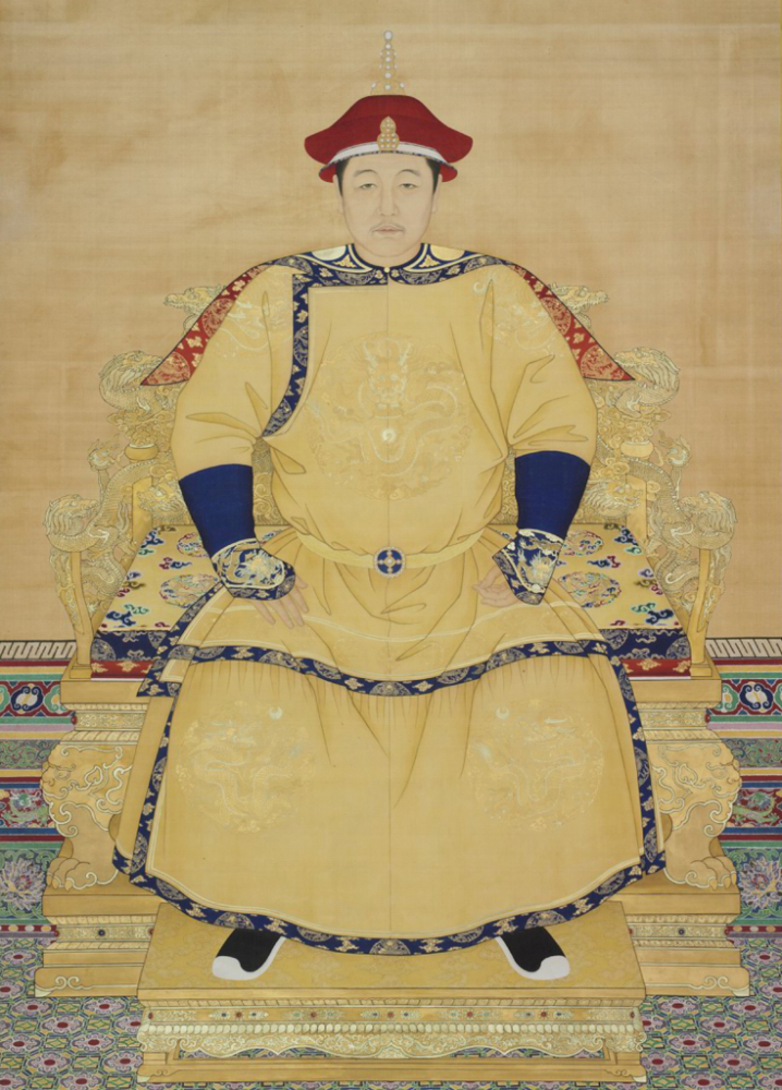 顺治帝画像