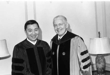 丁肇中在密歇根大学