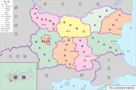保加利亚行政区划