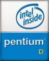 Pentium D初推出时的商标