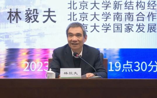 林毅夫活动照