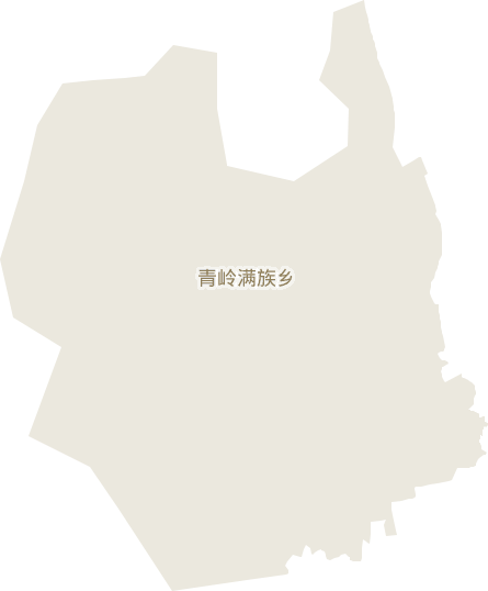 青岭满族乡电子地图