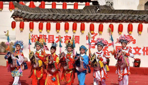 客家民俗活动现场图
