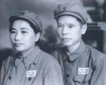 朱良才和夫人李开芬