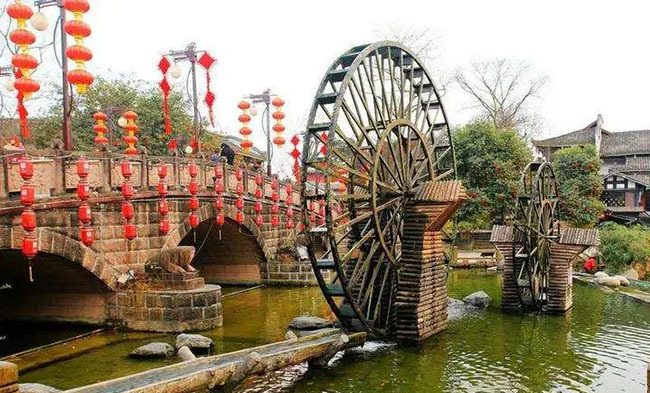 黄龙溪古镇风光