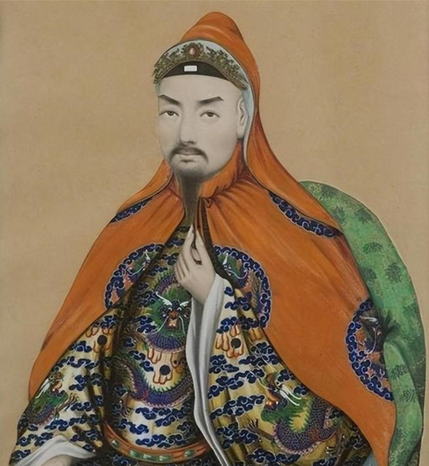 西方人绘画的洪秀全