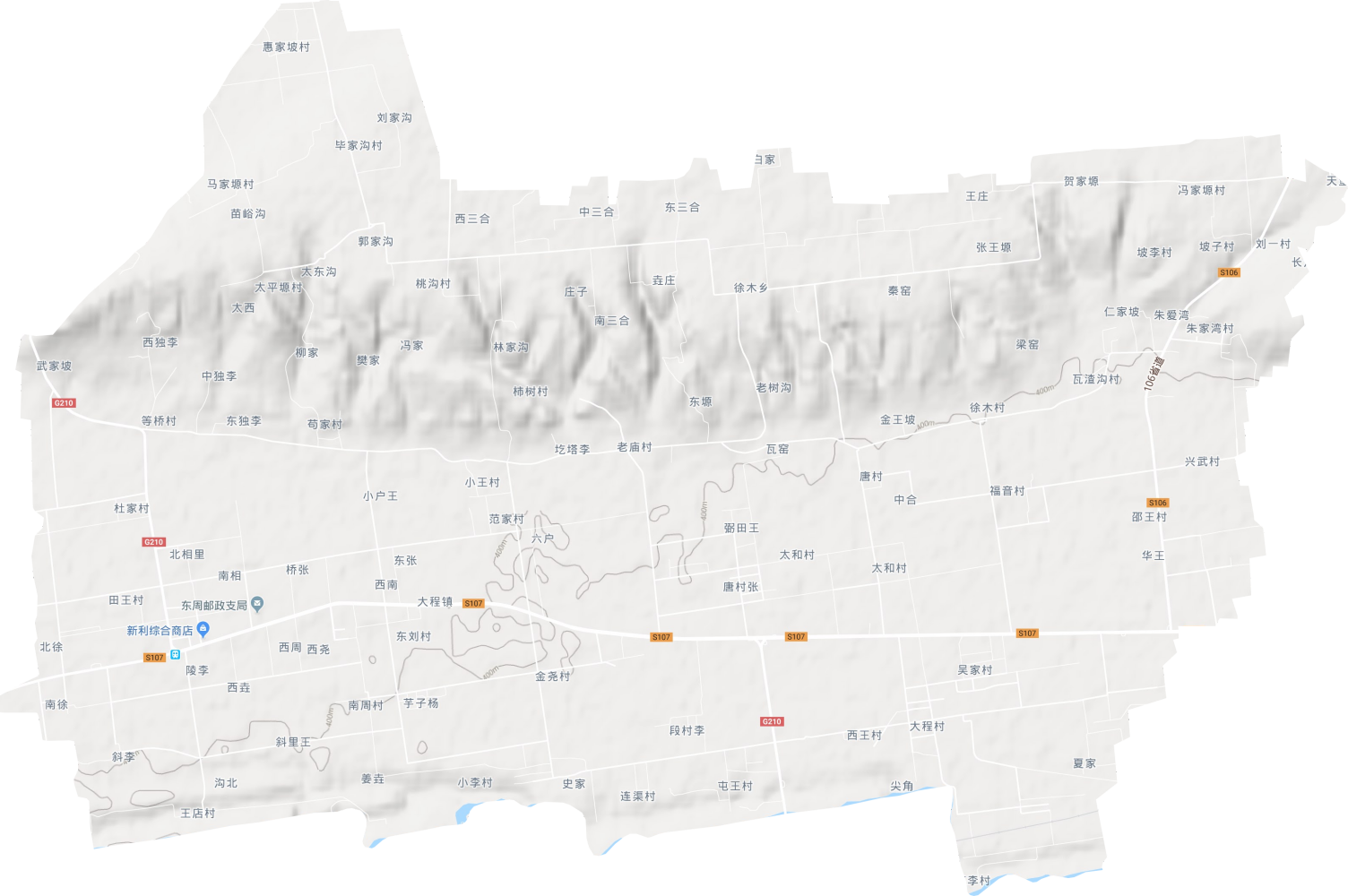 大程镇地图