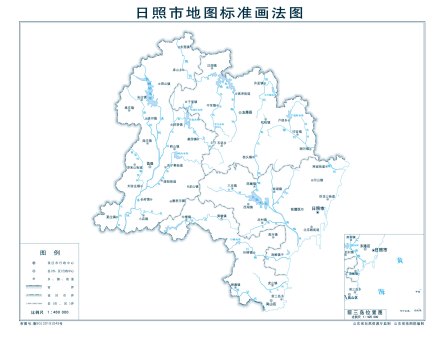  日照市地图