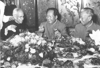 萨瓦帕利·拉达克里希南与中国领导人会谈